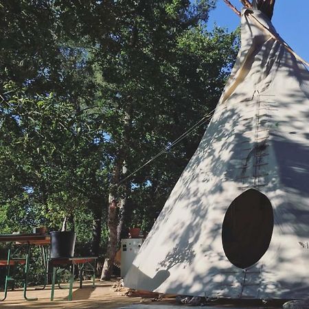 Tipi Lodge Dans La Foret Mimizan Ngoại thất bức ảnh