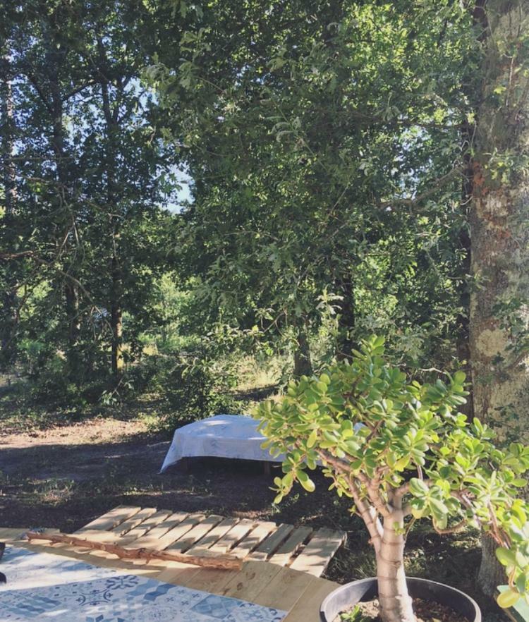 Tipi Lodge Dans La Foret Mimizan Ngoại thất bức ảnh