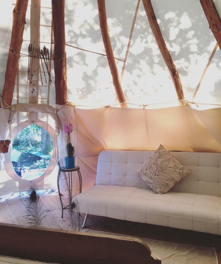 Tipi Lodge Dans La Foret Mimizan Ngoại thất bức ảnh